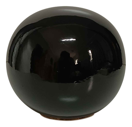 Bola Esfera Cerâmica Decorativa Enfeite G 12cm Colorida