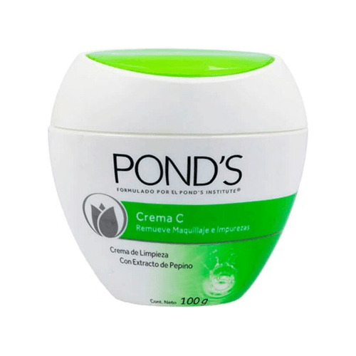 Ponds Crema C De Limpieza Con Pepino 100 G