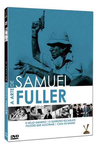 Dvd A Arte De Samuel Fuller - Digistack 2 Discos 4 Filmes