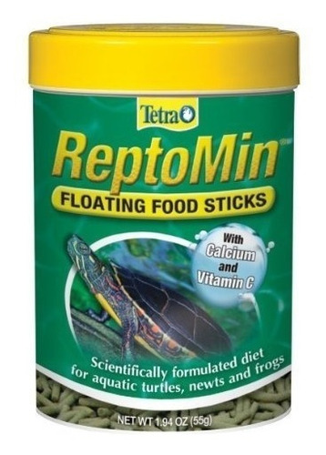 Alimento Tortugas Acuaticas Reptiles Rana Reptomin Tetra 55g