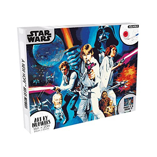 Aquarius Star Wars Episodio Iv A New Hope Art By Numbers Kit