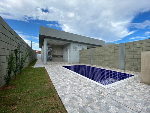 Imagem 10 de 12 de Casa Com 2 Dorms, Suíte E Piscina, Tupy, Itanhaém - , Cód.: 856 - V856