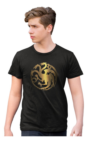 Camisa House Of The Dragon Masculina Mod 1a