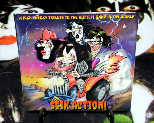 Kiss Cd Tributo Ssik Action 2022 Nuevo Sellado Limitado 