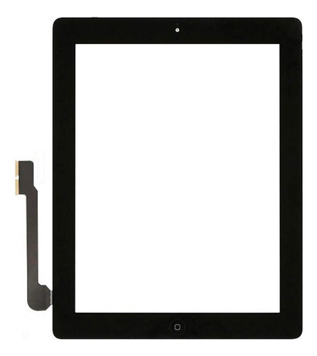 Touch Compatível Com iPad 3 A1403/16/30 + Película Cor Preto