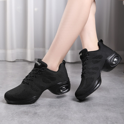 Zapatos De Baile Transpirables Con Suela Dividida Y Platafor