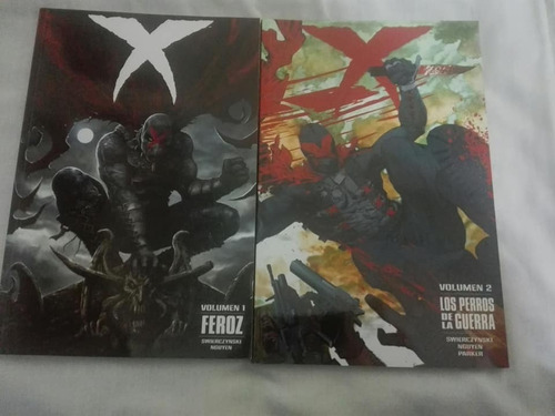 X Vol. 1 Y 2 Aleta Comic Feroz Y Los Perros De La Guerra