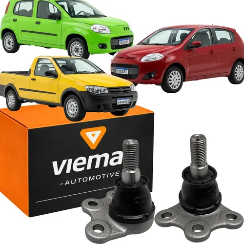 Par Pivô De Bandeja Dianteiro Fiat Palio Uno Strada Siena