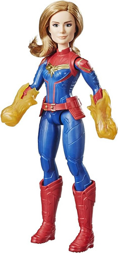 Marvel Capitán Película Cósmica Captain Super Hero Doll (ed