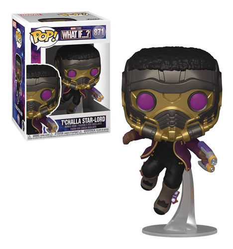 Funko Pop Tchalla Starlord 871 What If Original Nuevo