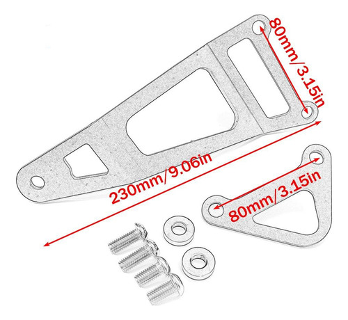Soporte De Escape De Motocicleta Para Yamaha Yzf-r3 R25