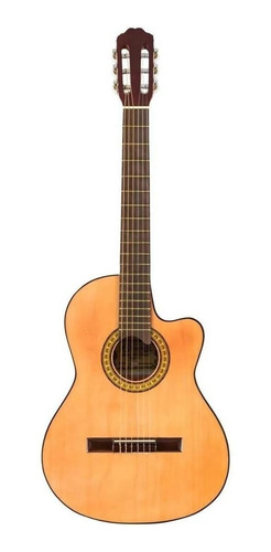 Imagen 1 de 2 de Guitarra criolla clásica Gracia M6 para diestros natural nogal