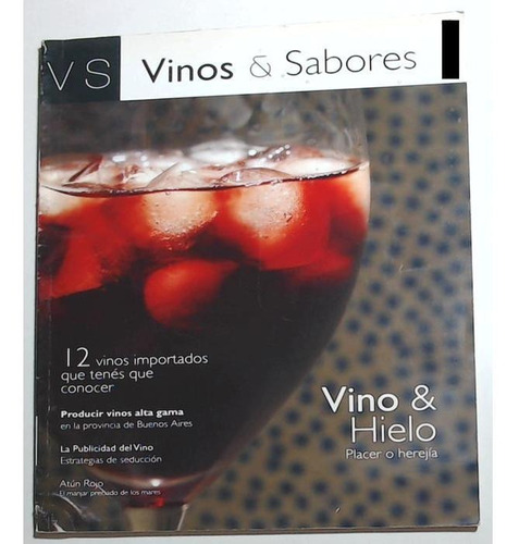 Revista Vinos Y Sabores Vs Agosto Septiembre 2008