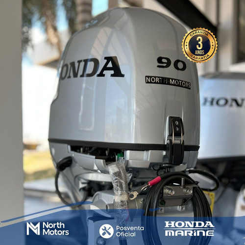 Imagen 4 de 10 de Motor Fuera De Borda Honda Bf 90 Hp Descuento Pago Contado
