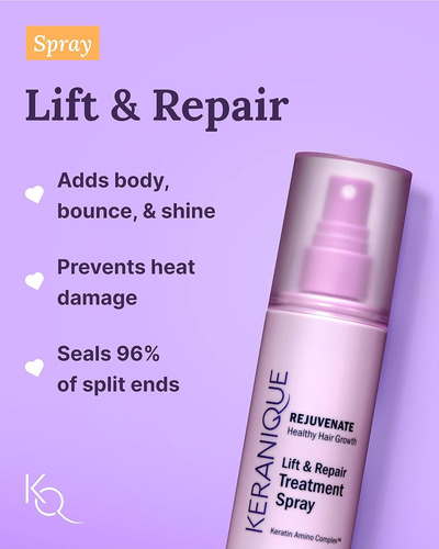 Keranique - Sistema De Cabello Más Grueso En 60 Días Con Cha