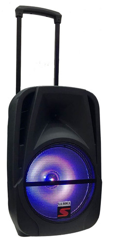 Bafle Potenciado 12 240w Bluetooth Usb Sd Bateria Luces Led
