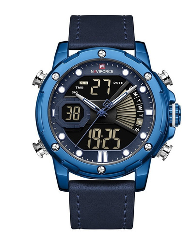 Relógio Masculino Digital Esportivo Naviforce Lançamento