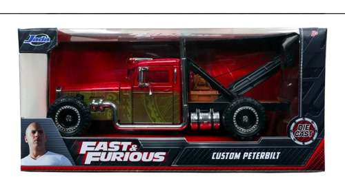 Imagen 1 de 4 de Rápido Y Furioso Peterbilt Custom Hobbs & Shawn 1/24 Metal