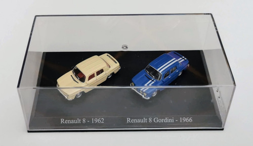 Renault 8 1962 Y Renault Gordini 1966, Escala 1:87