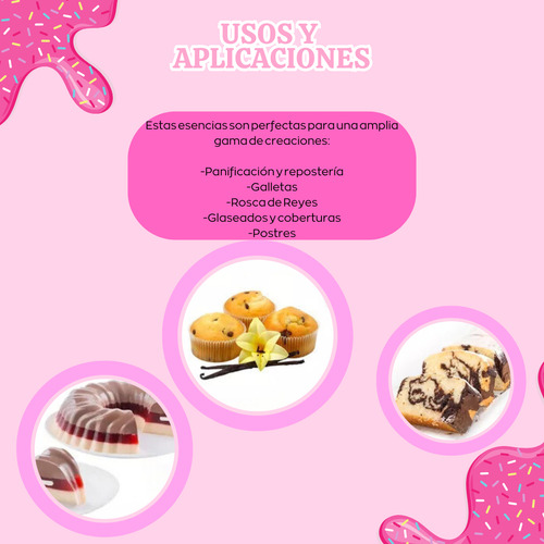 Kit Esencias Enco 60ml Panadería Galletería Repostería 15 Pz