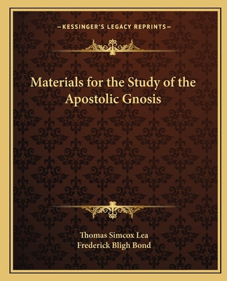 Libro Materials For The Study Of The Apostolic Gnosis - L...