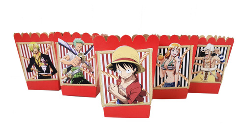 One Piece Cajitas Pochocleras X 5 Unidades