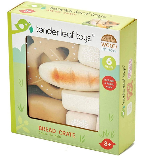 Juguete Caja De Madera Para Panes Tender Leaf Toys Febo