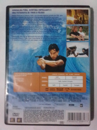 Dvd Caçadores De Emoção - Original Legendado (Usado)