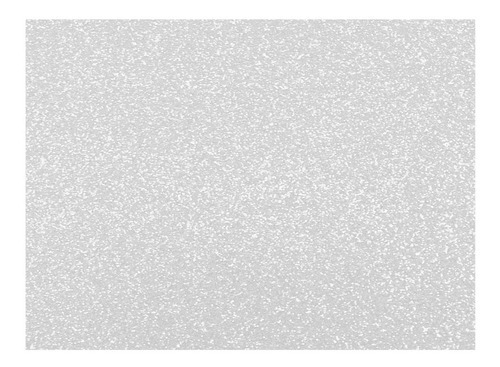 Placa De E.v.a. Glitter 2.0mm 40x60cm 5 Folhas Make+ Branco