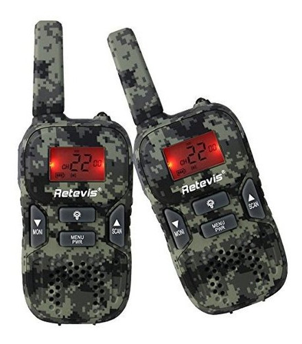 Retevis Rt33 Walkie Talkies Para Niños 0.5w 462.5625-467.725
