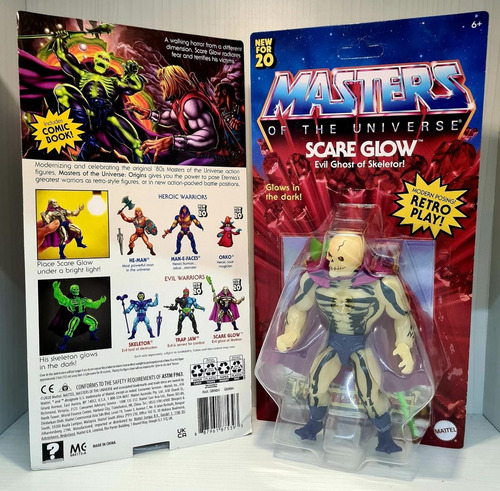 --- Culpatoys Scareglow Clasico Motuc Origenes Mattel --- (Usado)
