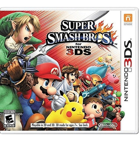 Juego Nintendo 3ds Super Smash Bros