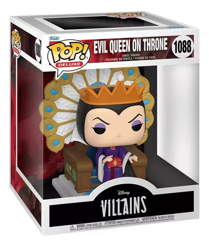 Funko Pop! Deluxe #1088 - Villains: Evil Queen On Throne