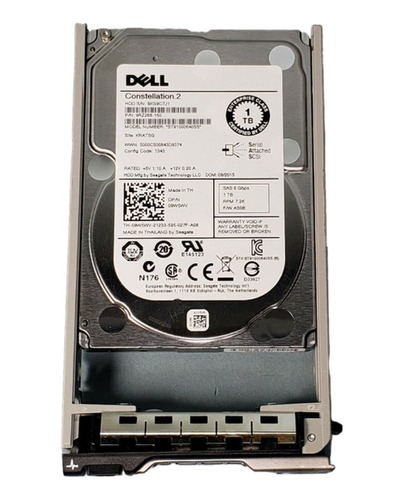 Disco Duro 1tb Dell 2.5 Sas 7.2k Garantia 1 Año