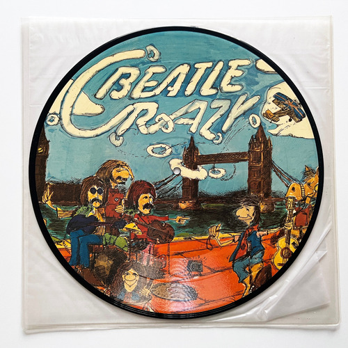 Bill Clifton - Beatle Crazy - Vinilo Picture Disc Germany Ex