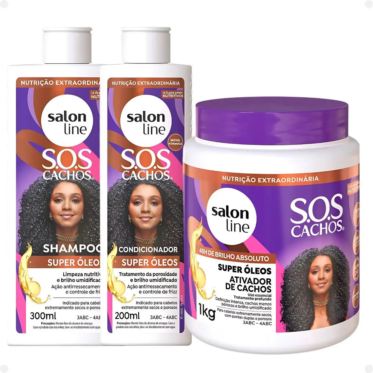 Kit Salon Line SOS Cachos hidratação