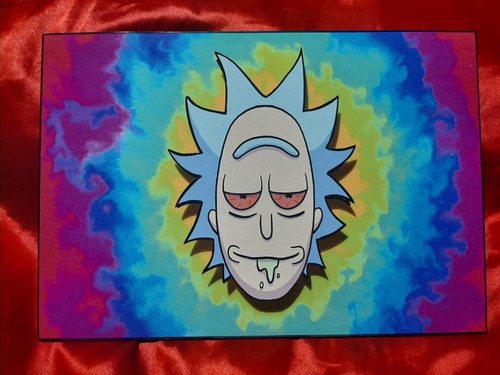 Rick Y Morty Cuadros 30 X 20 3d 21