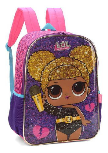 Mochila Luxcel Roxo Lol Surprise Is39191lo-rx 41x30x14cm