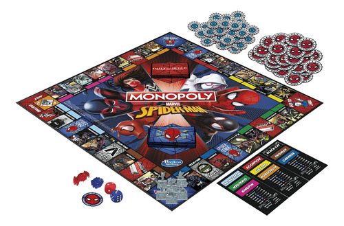 Board Game Hasbro Gaming Monopoly Spider-man 8+ Years