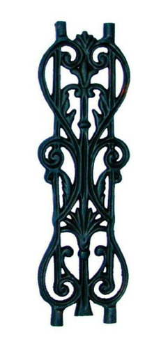 Grade Ferro Fundido Imperial Pequena Varanda Sacada 49x15cm