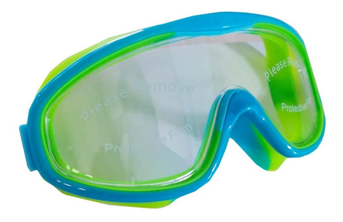 Óculos De Natação Infantil - Vision Junior - Azul E Verde
