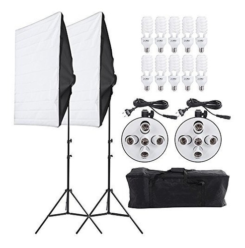 Andoer Kit Iluminacion Estudio Fotografico Retrato