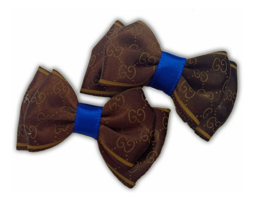 Kit Lacinhos Pet Com Bico De Pato 5 Pares