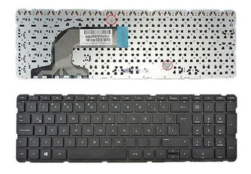Teclado Para Hp 15f 15-f039wm 15-f009wm Español Sin Marco