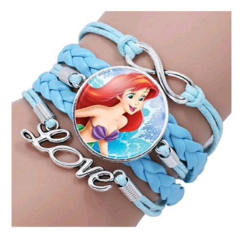 La Sirenita Pulsera Importada Para Niñas