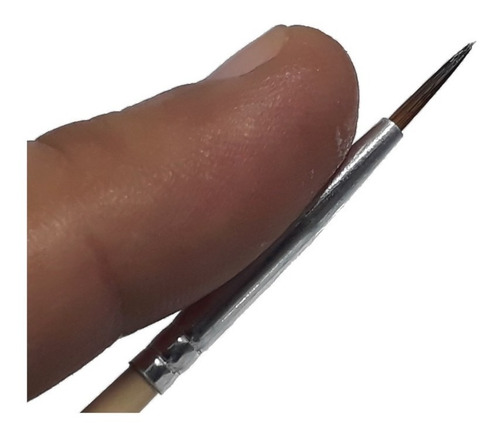 Pincel Formato Redondo 425 6 Konex Ocre Condor 88661