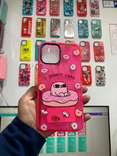 Case iPhone 7/8 Ketnipz I Donut Care Fucsia