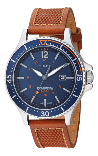 Timex Tw4bexpedition Ranger Reloj Con Correa De Cuero Con Ac