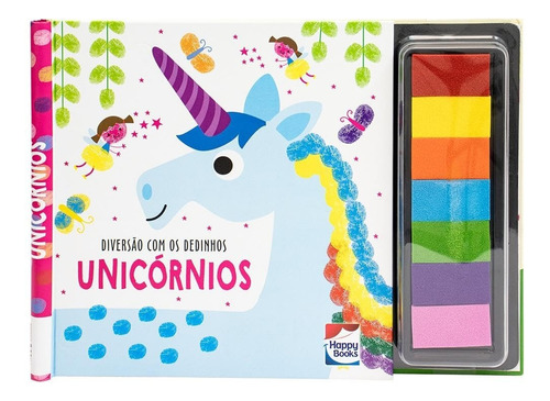 Livro Diversão Com Os Dedinhos: Unicornios 