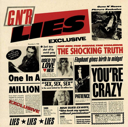 Cd Guns And Roses, Lies